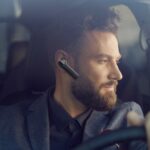 Joyroom slušalice Bluetooth 5.0 za automobil (JR-B01) (bijela) - Slika 8