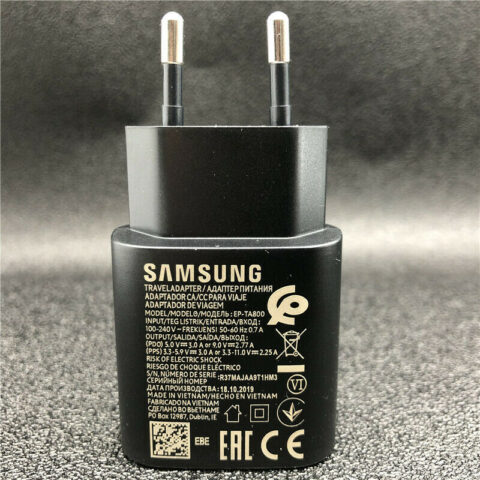 4 SAMSUNG EP-TA800XBEGWW PLUS BRZI PUNJAČ 25W + kabel ORIGINAL pakiranje - Slika 7