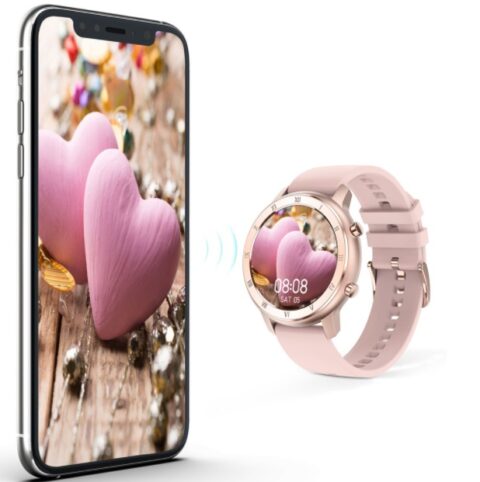 Pametni sat Fitness tracker "Fashion" Black Steel - Slika 4