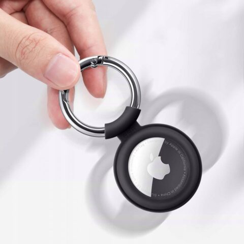 2x ESR CLOUD APPLE AIRTAG zaštite (CRNA i CRNA) - Slika 5