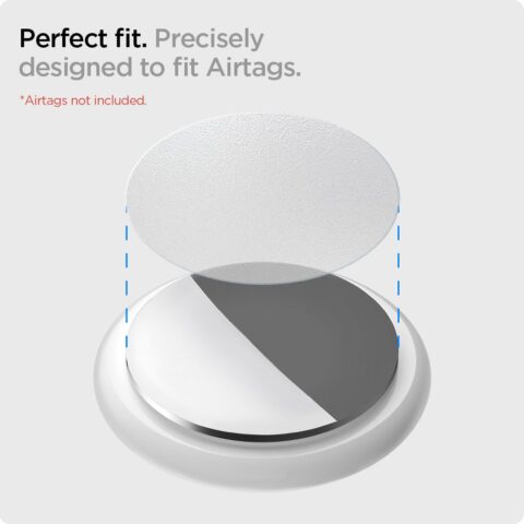 4x Matte Spigen AirSkin Shield hidrogel film za Apple AirTag (prozirna) - Slika 9