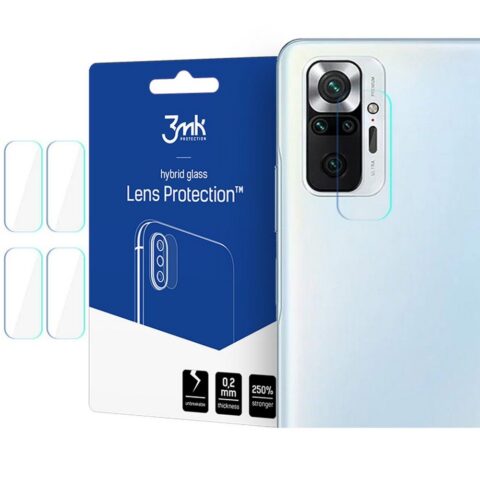 1 SET od 4X 3MK LENS PROTECTION folije za Xiaomi REDMI NOTE 10 PRO - Slika 1