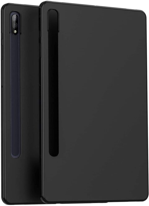 15 TPU gel zaštitna maskica za Samsung Galaxy Tab S7+ (S7 Plus) (CRNA) - Slika 9