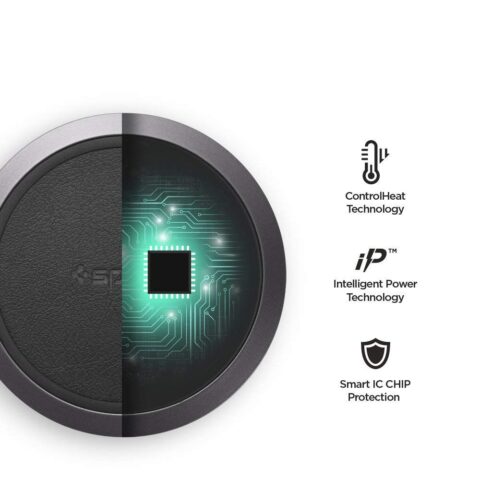 2 SPIGEN F308W brzi bežični punjač za iPhone i druge uređaje - Slika 3