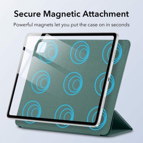 10 ESR REBOUND MAGNETIC zaštita za iPAD PRO 12.9 2020 / 2021 (FOREST GREEN) - Slika 4