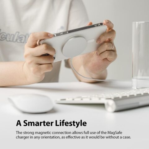 14 Ringke Fusion magnetic Magsafe za iPHONE 12 / 12 PRO (MATTE CLEAR) - Slika 15
