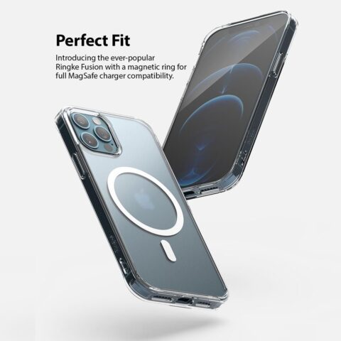 3 Ringke Fusion magnetic Magsafe za iPHONE 12 / 12 PRO (MATTE CLEAR) - Slika 4