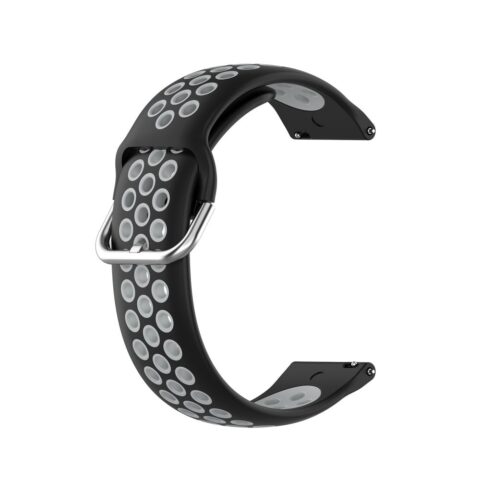 3 TECH-PROTECT SOFTBAND narukvica za SAMSUNG GALAXY WATCH 3 45mm (crno/siva) - Slika 4