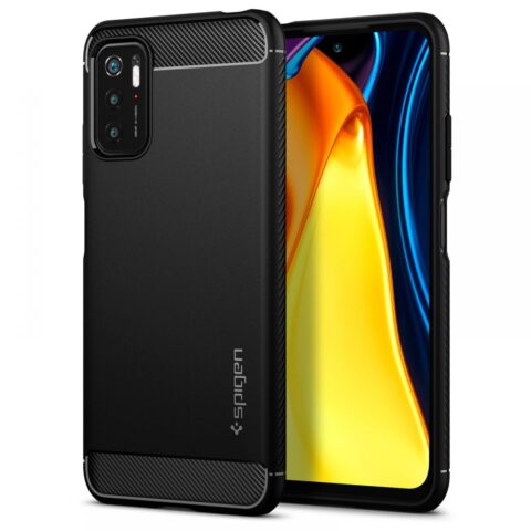 SPIGEN RUGGED ARMOR za XIAOMI POCO M3 PRO 5G / REDMI NOTE 10 5G - Slika 1