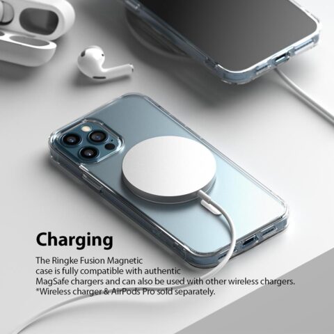 9 Ringke Fusion magnetic Magsafe za iPHONE 12 / 12 PRO (MATTE CLEAR) - Slika 10
