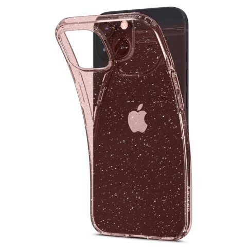 SPIGEN LIQUID CRYSTAL zaštita za iPHONE 13 MINI (rose glitter) - Slika 5