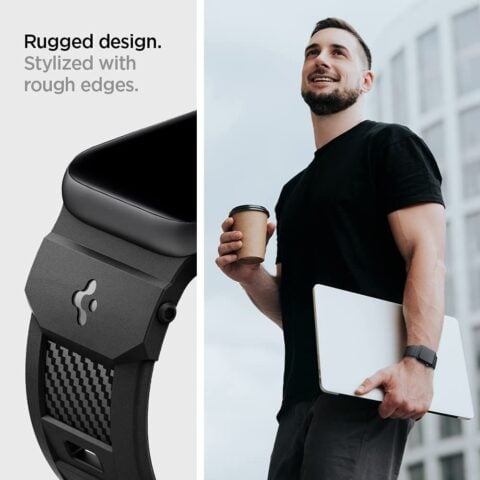 SPIGEN RUGGED BAND narukvica za Apple Watch 4 / 5 / 6 / 7 / SE (38 / 40 / 41 mm) - Slika 8