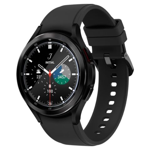 2 2x SPIGEN GLAS.TR ”EZ FIT” kaljena stakla za SAMSUNG GALAXY WATCH 4 CLASSIC 46 mm - Slika 3