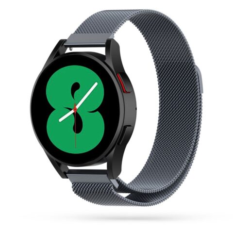 2 TECH-PROTECT MILANESEBAND SAMSUNG GALAXY WATCH 4 40/42/44/46 mm (SIVA) - Slika 1