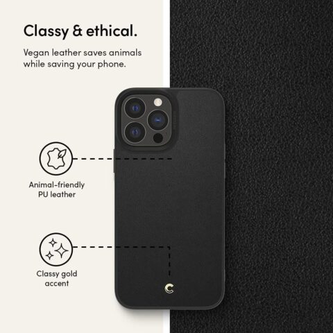 SPIGEN CYRILL LEATHER BRICK zaštita za iPHONE 13 PRO MAX - Slika 2