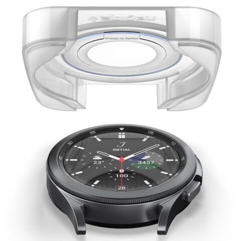 3 2x SPIGEN GLAS.TR ”EZ FIT” kaljena stakla za SAMSUNG GALAXY WATCH 4 CLASSIC 46 mm - Slika 4
