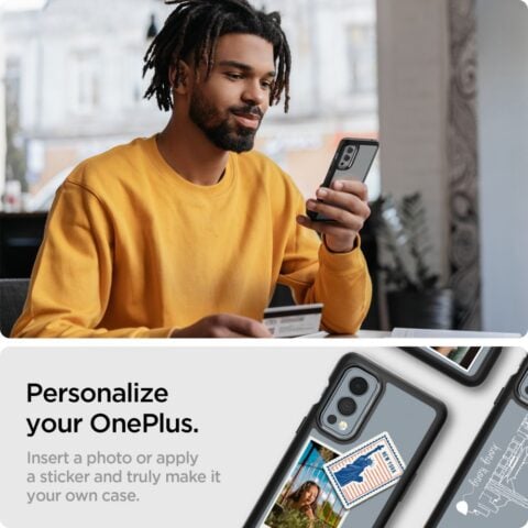 SPIGEN ULTRA HYBRID zaštita za ONEPLUS NORD 2 5G (MATTE BLACK) - Slika 5