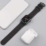 TECH-PROTECT SCOUT narukvica APPLE WATCH 4 / 5 / 6 / 7 / SE (42 / 44 / 45mm) crna - Slika 9