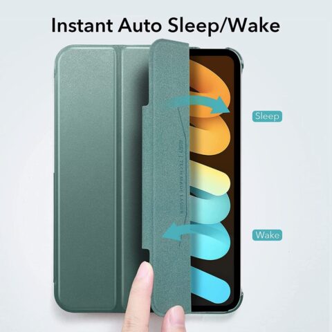 5 ESR ASCEND TRIFOLD zaštita za iPAD MINI 6 2021 (DARK GREEN) - Slika 7