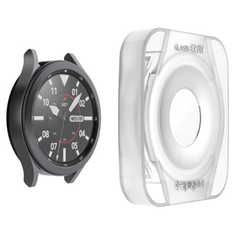 6 2x SPIGEN GLAS.TR ”EZ FIT” kaljena stakla za SAMSUNG GALAXY WATCH 4 CLASSIC 46 mm - Slika 7