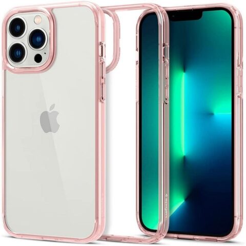 SPIGEN ULTRA HYBRID zaštita za iPHONE 13 PRO MAX (ROSE CRYSTAL) - Slika 1