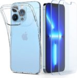 SPIGEN CRYSTAL PACK komplet za iPHONE 13 PRO MAX + 2x kaljena stakla SPIGEN