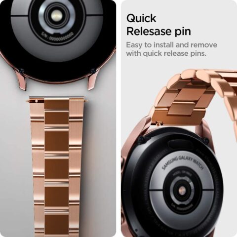 SPIGEN MODERN FIT SAMSUNG GALAXY WATCH 4 40 / 42 / 44 / 46 mm ROSE GOLD - Slika 10