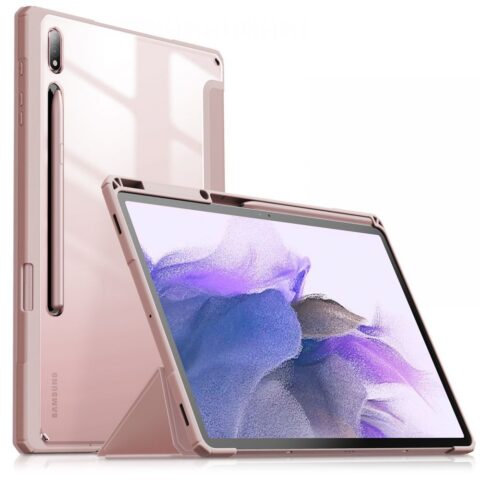 INFILAND CRYSTAL zaštita za GALAXY TAB S7 FE 5G 12.4 T730 / T736B (roza) - Slika 1