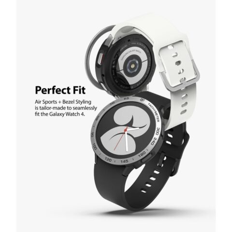 13 RINGKE AIR & BEZEL STYLING zaštita za GALAXY WATCH 4 40 mm (silver) - Slika 8