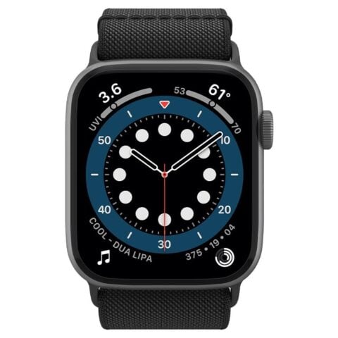 2 SPIGEN FIT LITE APPLE WATCH 4 / 5 / 6 / 7 / SE (38/40/41mm) crna - Slika 3