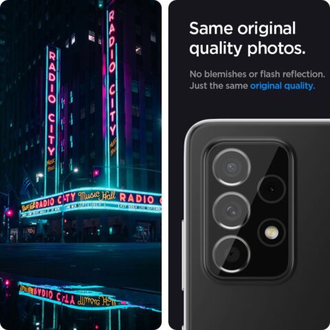 2 SPIGEN OPTIK.TR 2x CAMERA LENS za Samsung GALAXY A52 / A52S - Slika 3