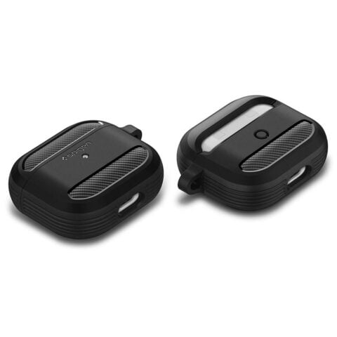 4 SPIGEN RUGGED ARMOR zaštita za Apple AIRPODS 3 (MATTE CRNA) - Slika 4