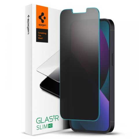 SPIGEN GLASS.TR kaljeno staklo za iPHONE 13 PRO MAX (PRIVACY) - Slika 1