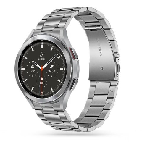 5 TECH-PROTECT STAINLESS narukvica za SAMSUNG GALAXY WATCH 4 / 5 / 5 PRO (40 / 42 / 44 / 45 / 46 mm) (silver) - Slika 1