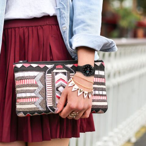 TECH-PROTECT MELLOW SAMSUNG GALAXY WATCH 4 40 / 42 / 44 / 46 mm (crna) - Slika 5