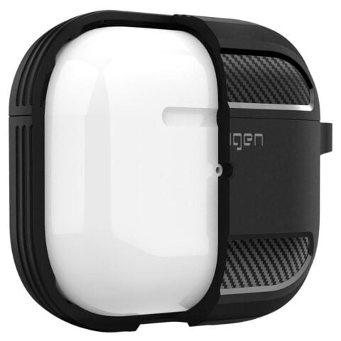 5 SPIGEN RUGGED ARMOR zaštita za Apple AIRPODS 3 (MATTE CRNA) - Slika 5
