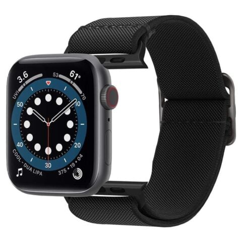 6 SPIGEN FIT LITE APPLE WATCH 4 / 5 / 6 / 7 / SE (38/40/41mm) crna - Slika 7