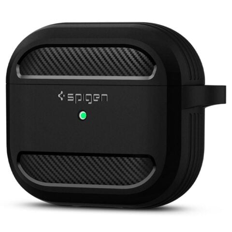 7 SPIGEN RUGGED ARMOR zaštita za Apple AIRPODS 3 (MATTE CRNA) - Slika 1