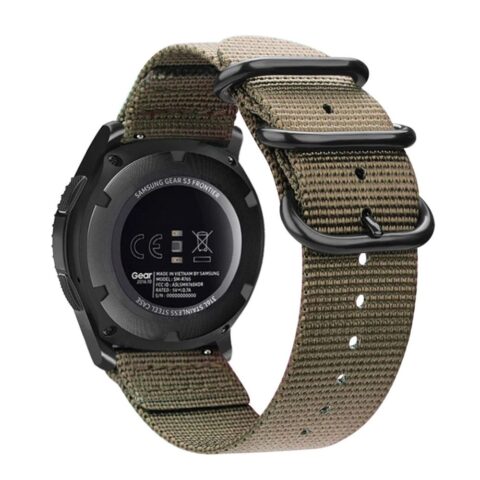 TECH-PROTECT SCOUT narukvica za SAMSUNG GALAXY WATCH 4 40 / 42 / 44 / 46 mm (crna) - Slika 5
