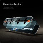 SPIGEN GLAS.TR ”EZ FIT” kaljeno staklo za MERCEDES E-CLASS 2020/2021 - Slika 5