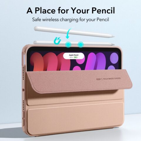 6 ESR REBOUND HYBRID zaštita za iPAD MINI 6 2021 (ROSE GOLD) - Slika 4