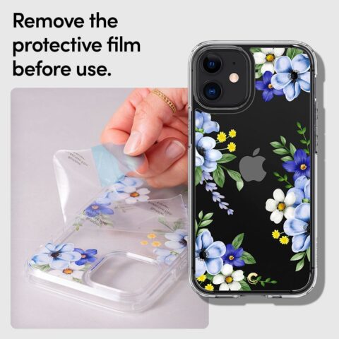 9 SPIGEN CYRILL CECILE zaštita za iPHONE 12 MINI (MIDNIGHT BLOOM) - Slika 10