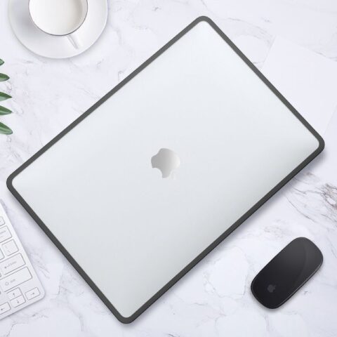 TECH-PROTECT HARDSHELL PRO zaštita za MACBOOK PRO 14 2021-2022 (CLEAR/BLACK) - Slika 6