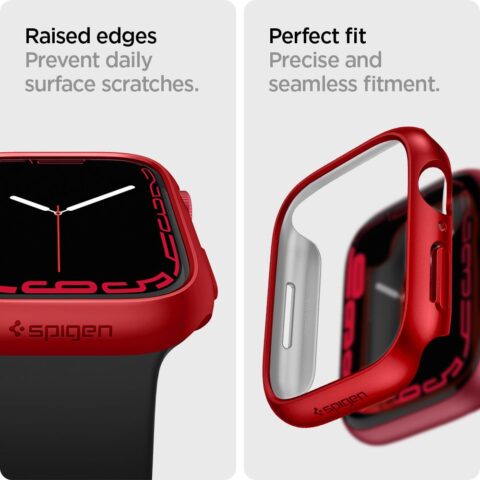 10 SPIGEN THIN FIT zaštita za APPLE WATCH 7 (45mm) (RED) - Slika 7