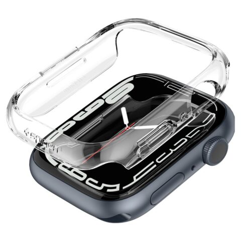 SPIGEN THIN FIT zaštita za APPLE WATCH 7 (45mm) (CRYSTAL CLEAR) - Slika 3