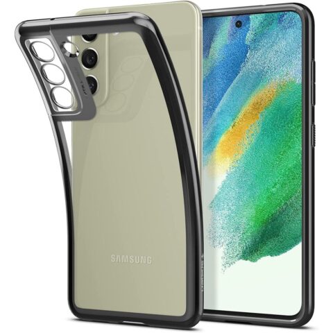 SPIGEN OPTIK CRYSTAL zaštita za Samsung GALAXY S21 FE (CHROME GREY) - Slika 1