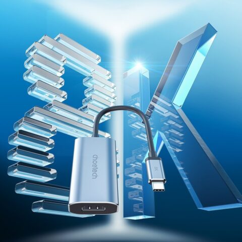 Choetech adapter HUB USB TIP C univerzalni (muški) na HDMI 8K - Slika 3