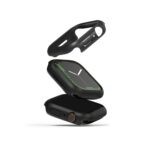 RINGKE SLIM 2-komada zaštite za APPLE WATCH 7 (45mm) CLEAR & MATTE BLACK - Slika 3