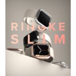 RINGKE SLIM 2-komada zaštite za APPLE WATCH 7 (45mm) CLEAR & DARK CHROME - Slika 10