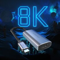 Choetech adapter HUB USB TIP C univerzalni (muški) na HDMI 8K